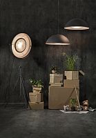 Pendant lamp MOONglasssteelcontemporary