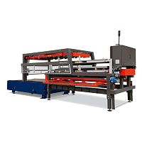 Loading shuttle table ByTrans & ByTrans Extendedfor unloadinglaser cutting machineautomatic