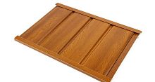 Ceiling paneling SOUS-FACEaluminumtexturedlacquered