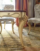 Classic dining table OLGA walnutrectangularextending