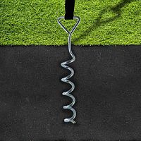 Metal ground anchor