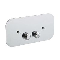 Double toilet flush button PLGB02