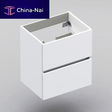 Wall-hung washbasin cabinet 60 ABScontemporarywithout door