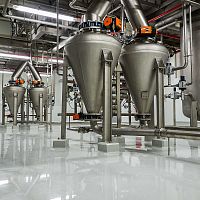 Dense phase pneumatic conveying system powderbulkstainless steel