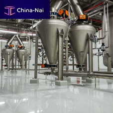 Dense phase pneumatic conveying system powderbulkstainless steel