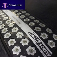 Flexible conveyor belt fastener SUPER-SCREW® EVOLUTIONscrew-in