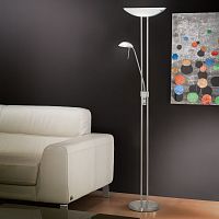Floor-standing lamp BAYA steelglasscontemporary