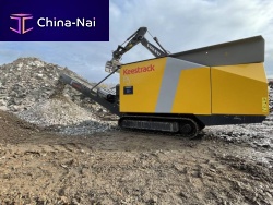 Single-shaft shredder P3for wastefor construction wastefor green waste
