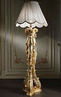 Floor-standing lamp art. 2013gold foilBaroque stylewireless