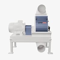 Hammer mill MM-2000 seriesverticalwaste380V three-phase
