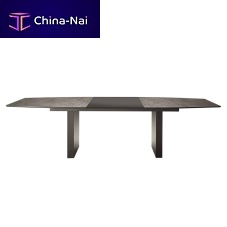 Contemporary table BULLMDFceramicmetal base