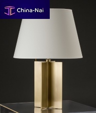 Table lamp 1928 CROISILLONbrasspaperArt Deco