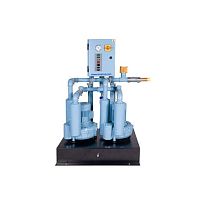 Anesthetic gas scavenging system Duplex