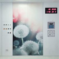 Interior wall-covering digital printedfor healthcare facilitysheet