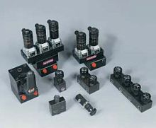 Manual hydraulic directional control valve VL, VR serieselectrically-operated4-way3-way