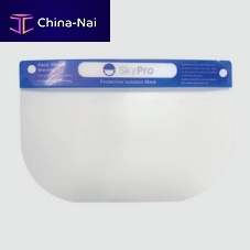 Polyethylene face-shield full-faceadultpediatric