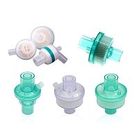Antiviral filter gasmedicalfor respiratory ventilators