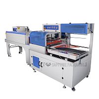 Automatic shrink wrapping machine FQL450+RS4525with sealing barwith shrink tunnel