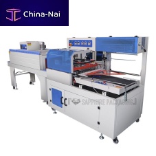 Automatic shrink wrapping machine FQL450+RS4525with sealing barwith shrink tunnel