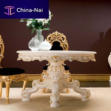 Classic table MINERVAcrystalroundcontract