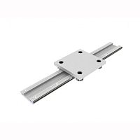 Skate wheel linear guide AG seriesadjustablefor heavy loadsaluminum
