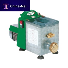 Dough production machine for the food industry