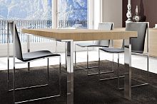 Contemporary table IDENTITY : MORRISoakrectangular
