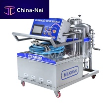Dairy product filling machine for the food industryelectromagneticPLC-controlled