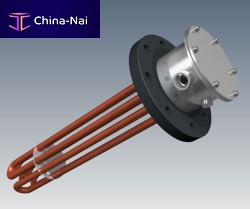 Flange immersion heater Incoloystainless steelcustom