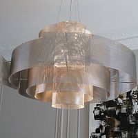 Hanging light fixture GALAXIE N�6DLEDhalogenround
