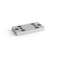 Aluminium clamping plate 304590rectangular