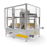 Automatic cardboard box/case erector FORMEC serieshot-melt glueadhesive tapeprecise folding