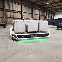 2-axle electric transporter 20T omni transporter + 6D-deck