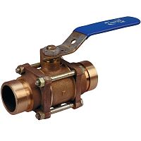Ball valve G-595-Y-66 leverisolationfor hot water