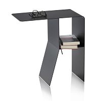 Contemporary side table ATHOSpowder-coated steelsteel baserectangular
