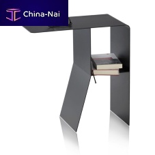 Contemporary side table ATHOSpowder-coated steelsteel baserectangular