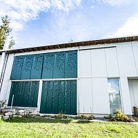 HPL ventilated facade CELLON - EFH WATTlarge-format