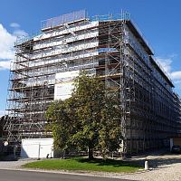 Fixed scaffolding SL 70/100facademodular