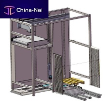 Pick-and-place depalletizer for cansjarfor plastic containers