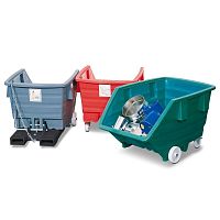 Waste tilt truck 153562Wwheeledplastic
