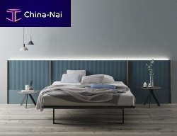 Double bed headboard NEW KANDORcontemporaryfabricwooden