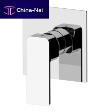 Shower mixer tap 179ICfor bathtubwall-mountedchrome-plated brass