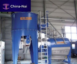 Organic waste treatment plant for food