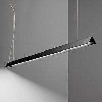 Hanging lamp V-LINE SPaluminumbrushed brasssilicone