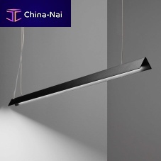 Hanging lamp V-LINE SPaluminumbrushed brasssilicone