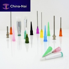 Conical dispensing tip stainless steelpolypropylene