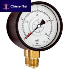 Differential pressure gauge D2dialthreadedstainless steel