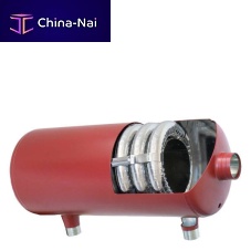 Tubular heat exchanger liquid/liquidcoppertitanium