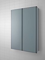 Contemporary bathroom cabinet ST285metalwall-mountedwith mirror