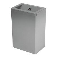 Bathroom trash can OBU 50 E STwall-mountedstainless steelindoor